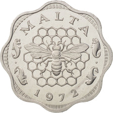 Malta, 3 Mils, 1972, British Royal Mint, MS(65-70), Aluminum, KM:6