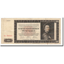 Bohemia and Moravia, 500 Korun, 1942-02-24, KM:12a, TB