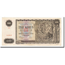 Slovacchia, 1000 Korun, 1940-11-25, KM:13s, BB