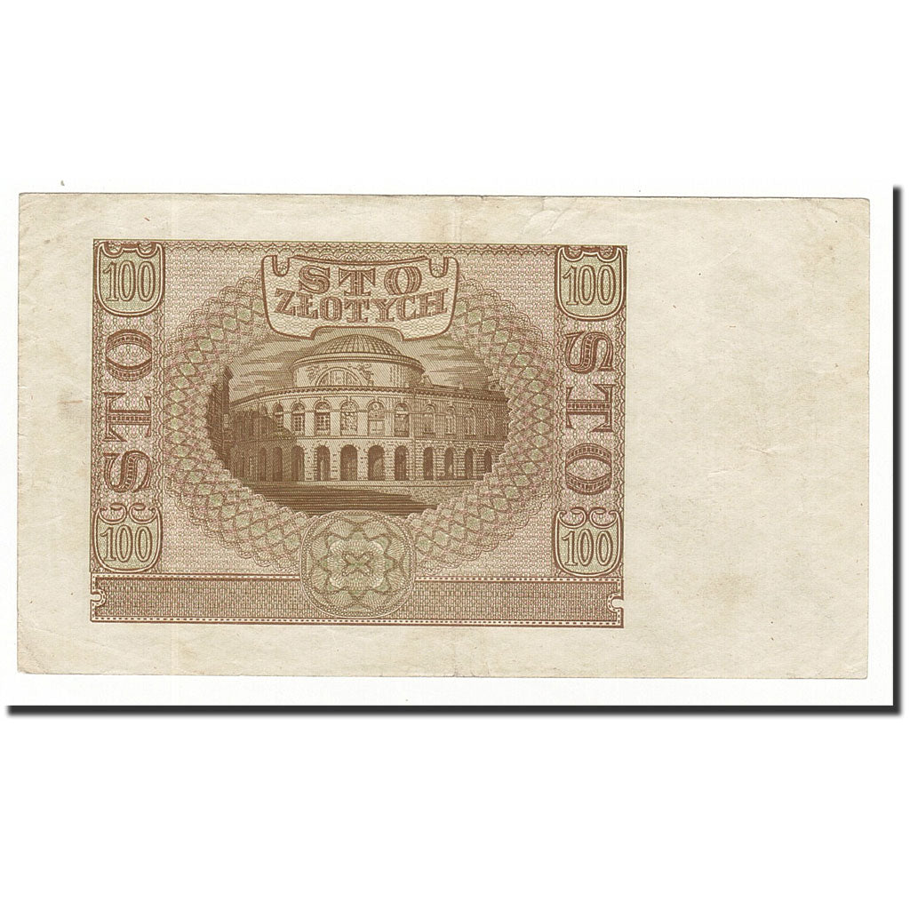 Poland, 100 Zlotych, KM:97, 1940-03-01, AU(50-53)