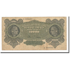 Banknote, Poland, 10,000 Marek, 1922-03-11, KM:32, EF(40-45)