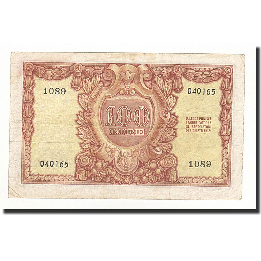 Banconote, Italia, 100 Lire, KM:92a, 1951-12-31, BB