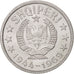 Albania, 10 Qindarka, 1969, MS(65-70), Aluminum, KM:45