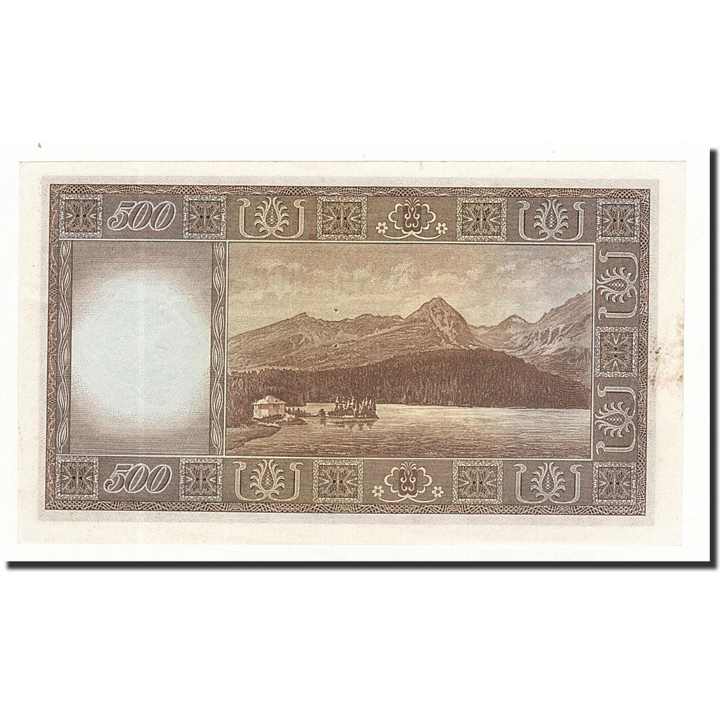 Cecoslovacchia, 500 Korun, 1940-03-12, KM:73a, SPL-