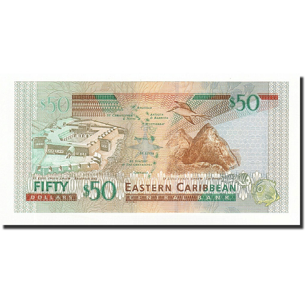Stati dei Caraibi Orientali, 50 Dollars, Undated (2003), KM:45g, FDS
