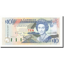 Geldschein, Osten Karibik Staaten, 10 Dollars, Undated (1994), KM:32l, UNZ