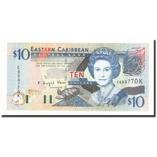 Banknote, East Caribbean States, 10 Dollars, Undated (2003), KM:43k, UNC(65-70)