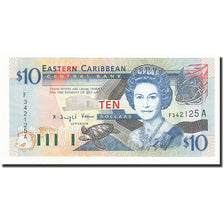 Banknote, East Caribbean States, 10 Dollars, Undated (2003), KM:43a, UNC(64)
