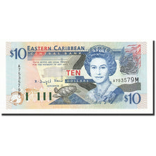 Geldschein, Osten Karibik Staaten, 10 Dollars, Undated (2003), KM:43m, UNZ