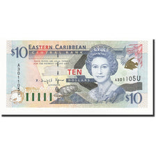 Osten Karibik Staaten, 10 Dollars, Undated (2000), KM:38u, UNZ