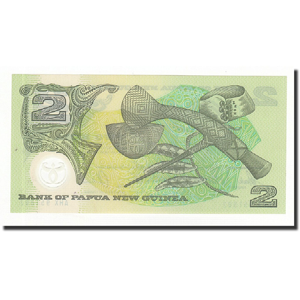 Banconote, Papua Nuova Guinea, 2 Kina, Undated (1996), KM:16b, FDS