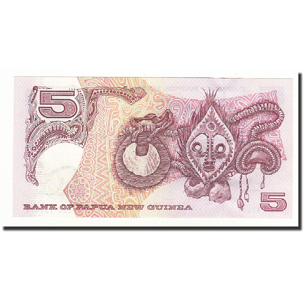 Banknote, Papua New Guinea, 5 Kina, Undated (2000), KM:22a, UNC(65-70)