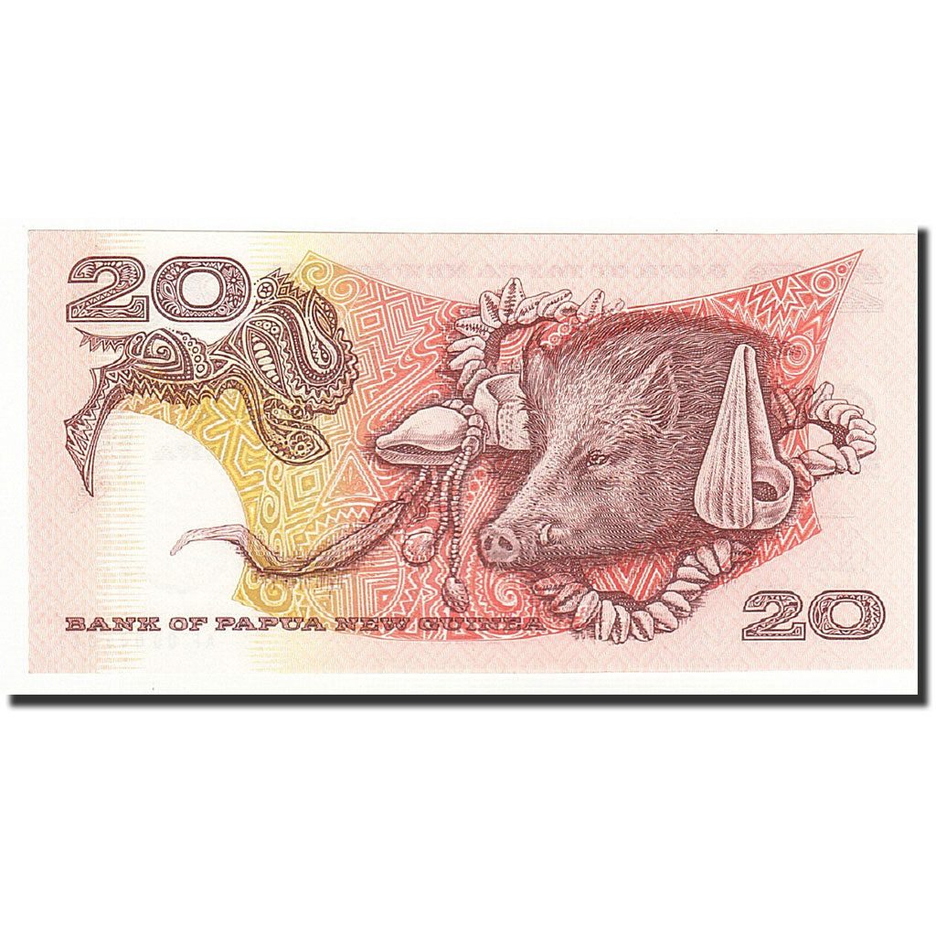 Papua Nuova Guinea, 20 Kina, 2002, KM:24, FDS