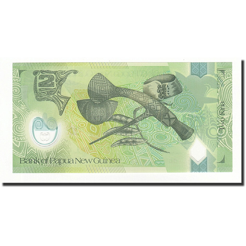 Banconote, Papua Nuova Guinea, 2 Kina, 2008, KM:35, FDS