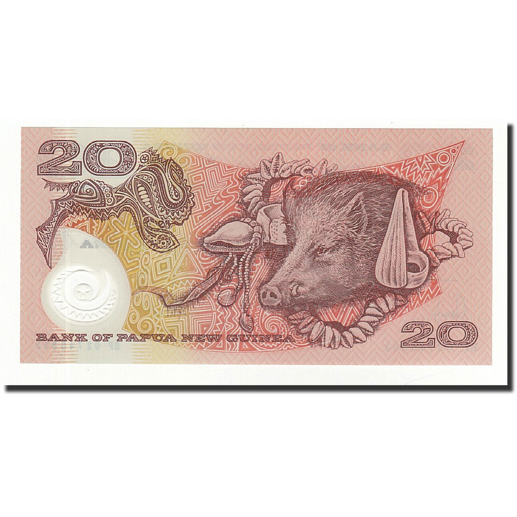 Papua New Guinea, 20 Kina, 2001, KM:27, UNC(65-70)