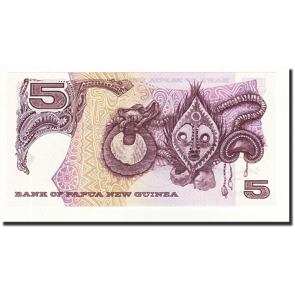 Papua Nuova Guinea, 5 Kina, Undated (1975), KM:2a, FDS