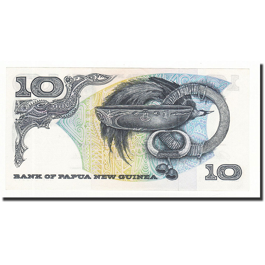 Banknote, Papua New Guinea, 10 Kina, Undated (1975), KM:3a, UNC(65-70)