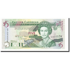 Stati dei Caraibi Orientali, 5 Dollars, Undated (1994), KM:31k, FDS