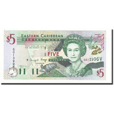 Banconote, Stati dei Caraibi Orientali, 5 Dollars, Undated (2000), KM:37v, FDS