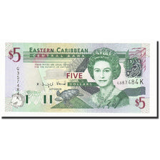 Banknote, East Caribbean States, 5 Dollars, Undated (2003), KM:42k, UNC(65-70)