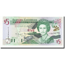 Stati dei Caraibi Orientali, 5 Dollars, Undated (2000), KM:37d1, FDS