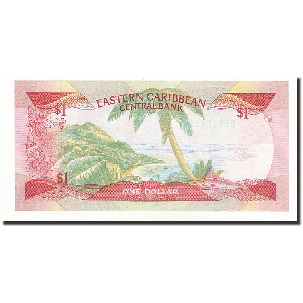 Estados del Caribe Oriental , 1 Dollar, Undated (1985-88), KM:17l, UNC
