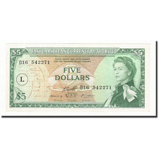 Banconote, Stati dei Caraibi Orientali, 5 Dollars, Undated (1965), KM:14m, SPL