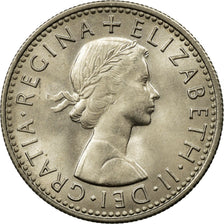 Coin, Great Britain, Elizabeth II, 6 Pence, 1967, MS(65-70), Copper-nickel