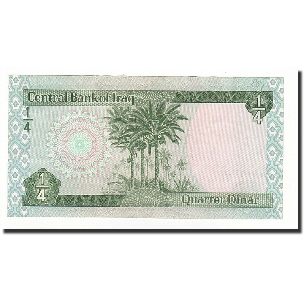 Banconote, Iraq, 1/4 Dinar, Undated (1973), KM:61, FDS
