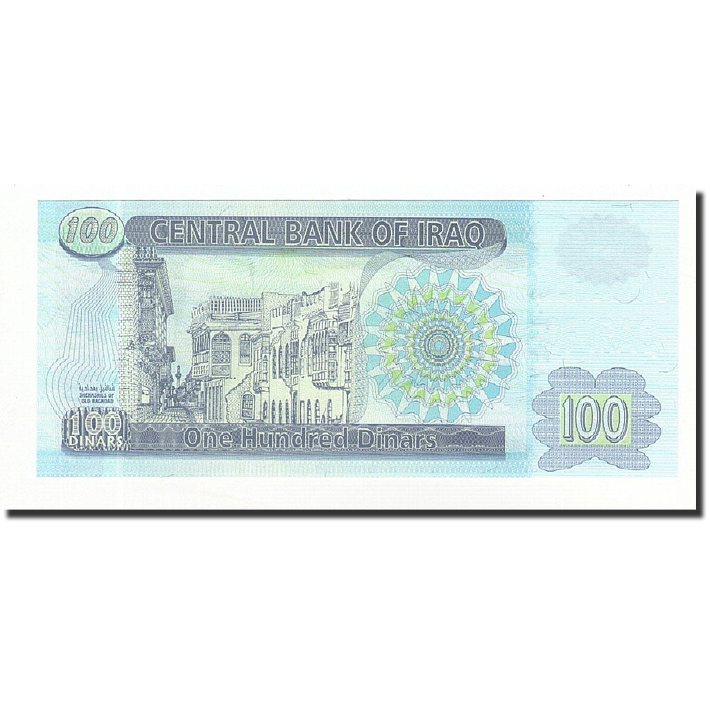 Billet, Iraq, 100 Dinars, 2002, KM:87, NEUF