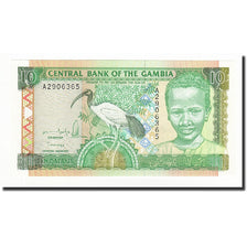 Banconote, Gambia, 10 Dalasis, Undated (1996), KM:17a, FDS