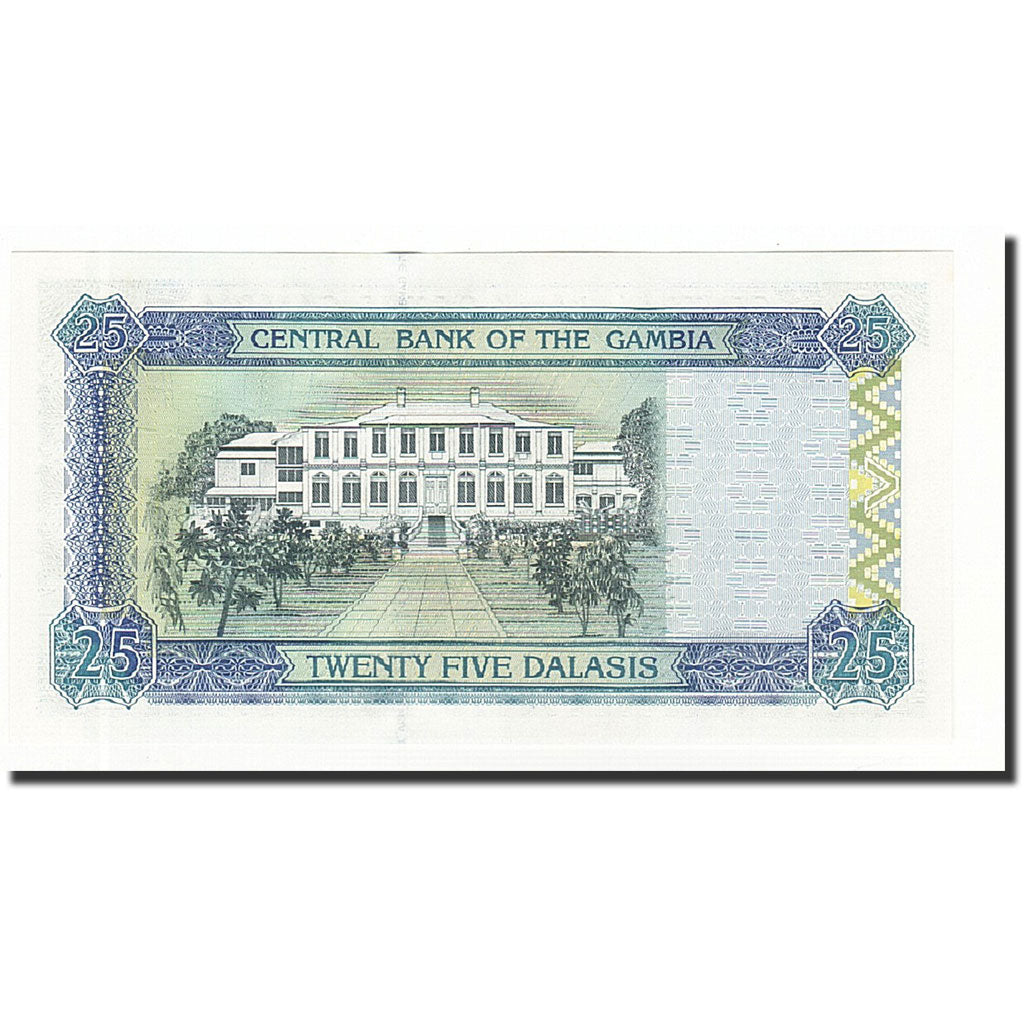 Gambia, 25 Dalasis, 2001, KM:22a, FDS