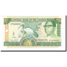 Banknote, The Gambia, 10 Dalasis, Undated (1991-95), KM:13b, UNC(65-70)