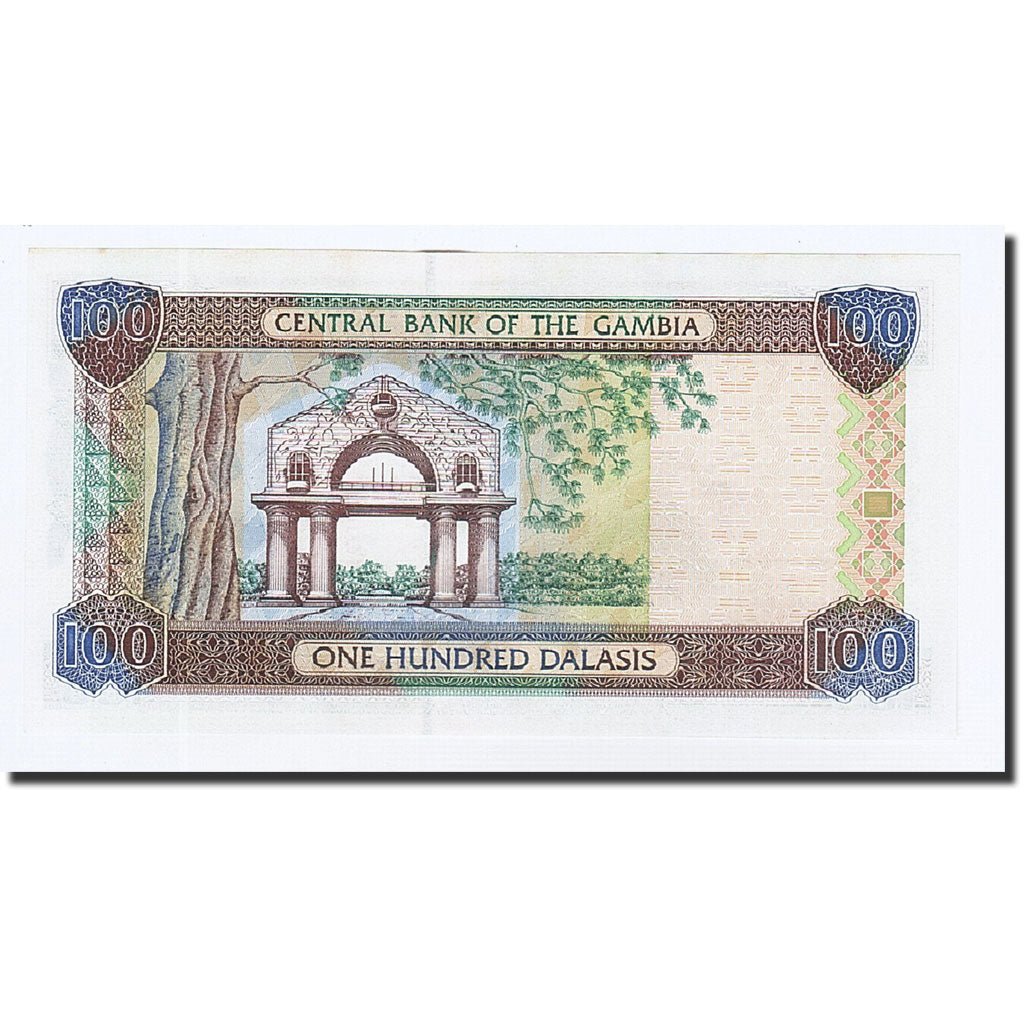 Gambia, 100 Dalasis, Undated (2001), KM:24a, FDS