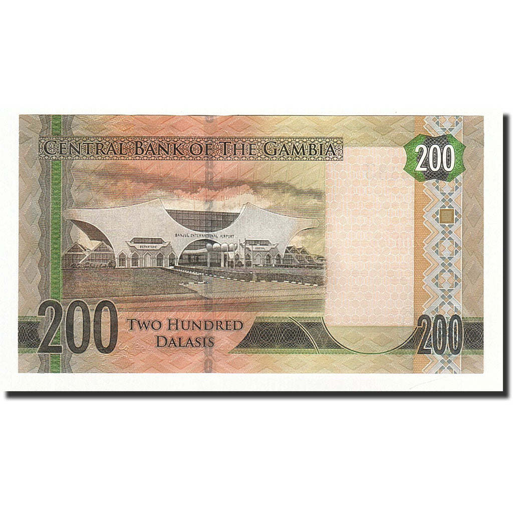 Banconote, Gambia, 20 Dalasis, UNDATED (2015), FDS