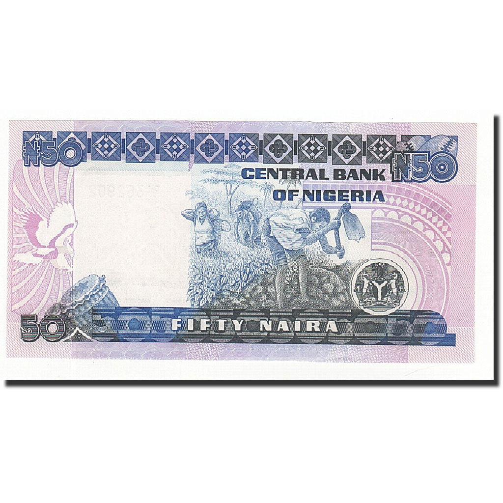 Nigeria, 50 Naira, 2005, KM:27f, UNZ