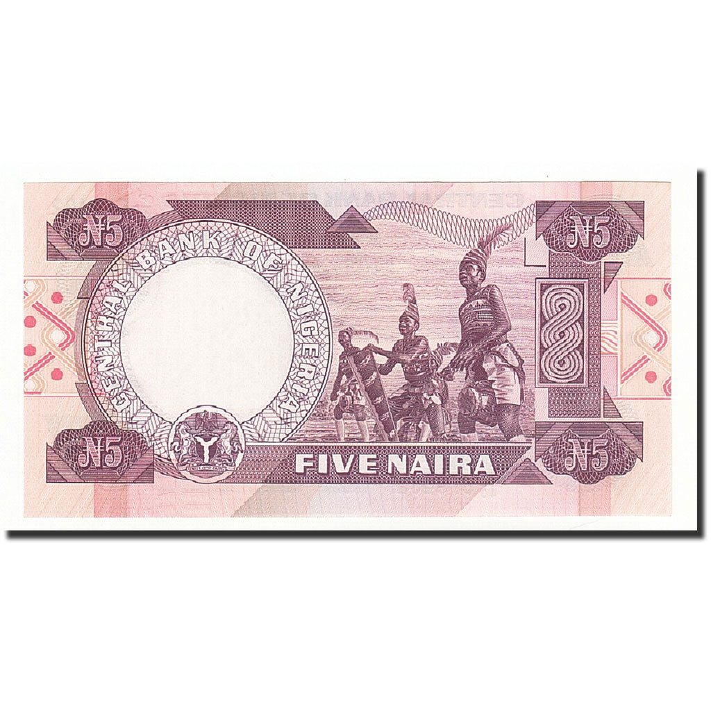 Banknote, Nigeria, 5 Naira, 2004, KM:24h, UNC(65-70)