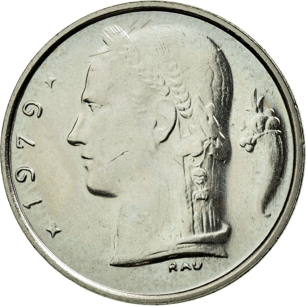 Coin, Belgium, Franc, 1979, MS(65-70), Copper-nickel, KM:142.1