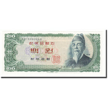 South Korea, 100 Won, Undated (1965), KM:38a, UNZ