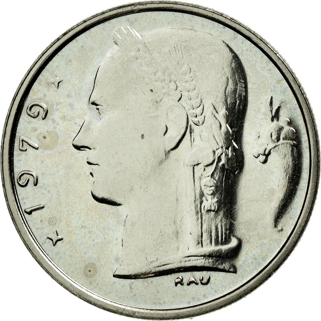 Coin, Belgium, Franc, 1979, MS(65-70), Copper-nickel, KM:143.1