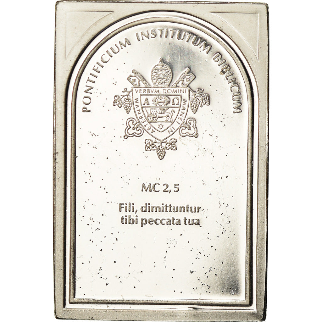 Vatican, Medal, Institut Biblique Pontifical, Marc 2:5, Religions & beliefs