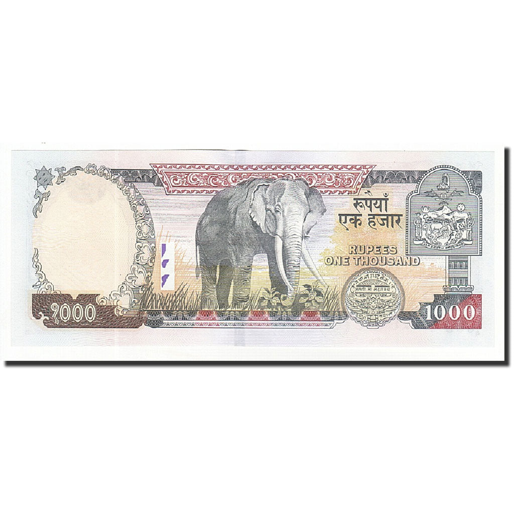 Geldschein, Nepal, 1000 Rupees, Undated (2002), KM:51, UNZ