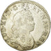 Moneda, Francia, Louis XV, 1/2 Écu Vertugadin, 1/2 ECU, 44 Sols, 1716, Lille