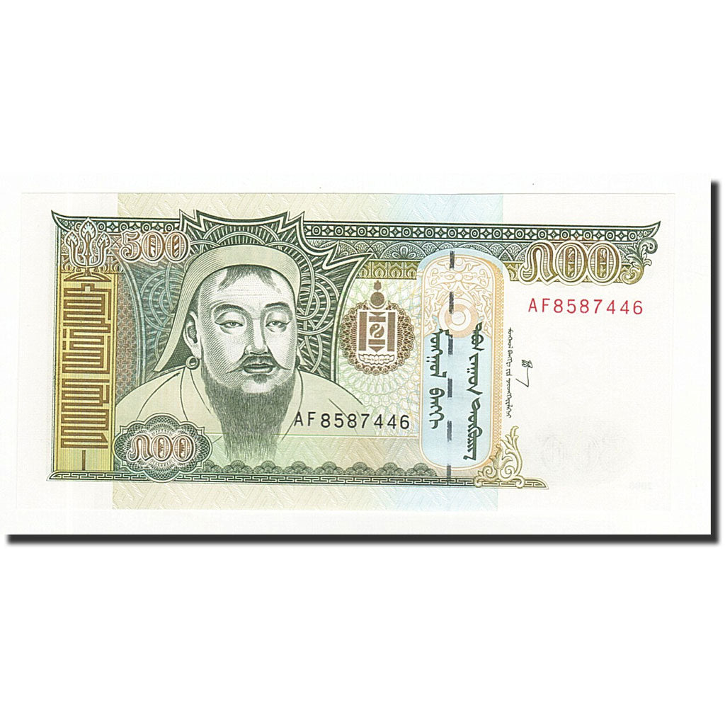 Mongolei, 500 Tugrik, 2000, KM:65a, UNZ