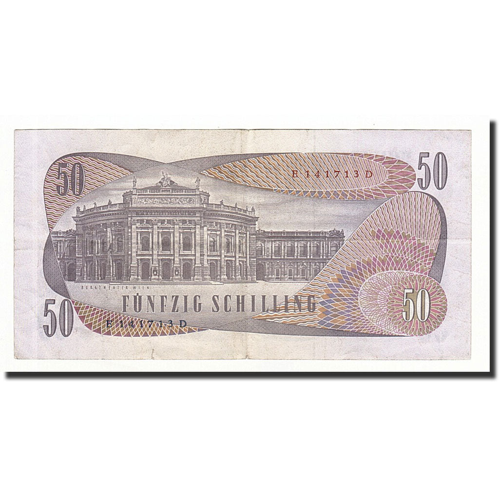 Banknote, Austria, 50 Schilling, 1970-01-02, KM:143a, EF(40-45)