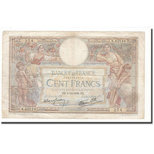 Biljet, Frankrijk, 100 Francs, 1938-12-01, B+, Fayette:25.35, KM:86b