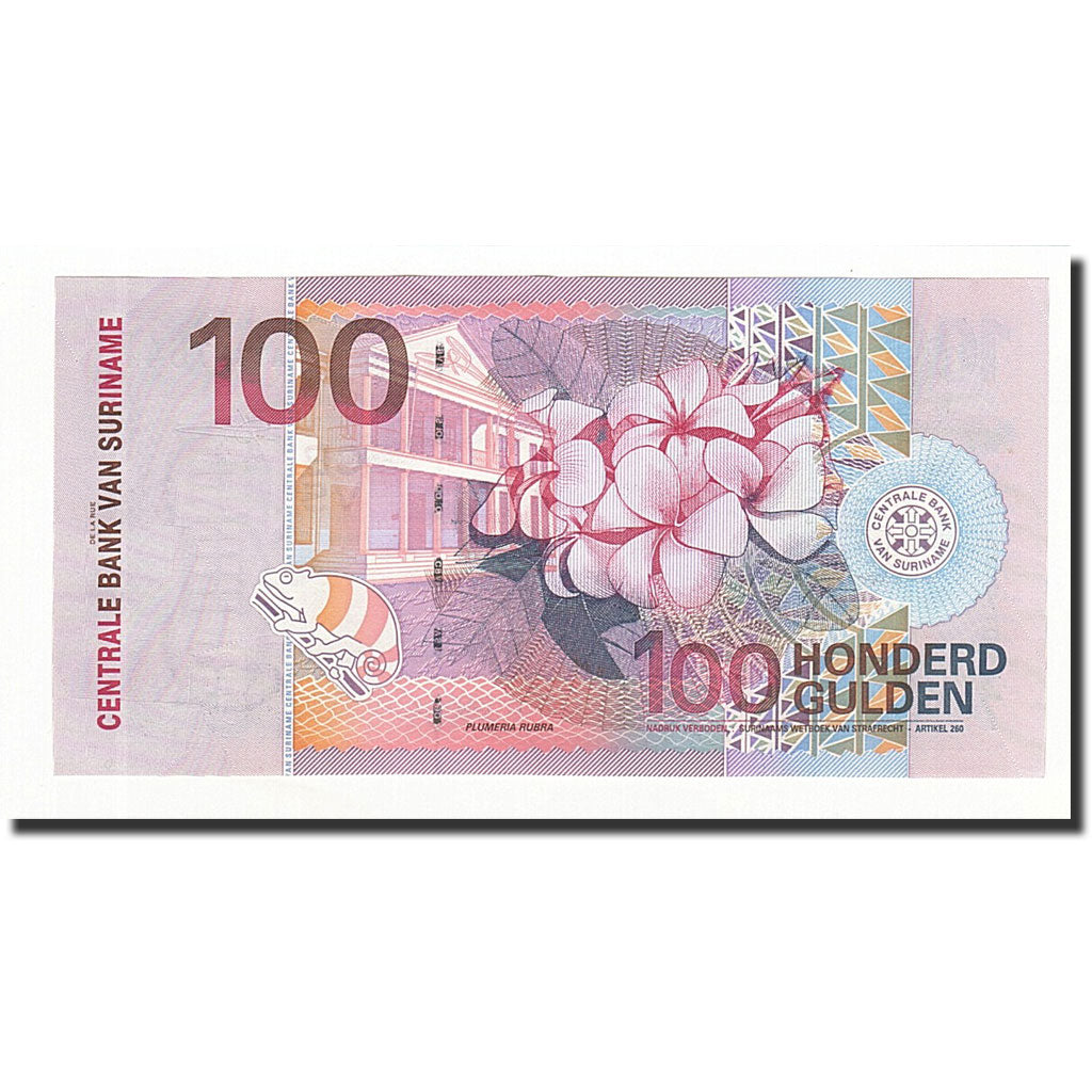 Suriname, 100 Gulden, KM:149, 2000-01-01, FDS