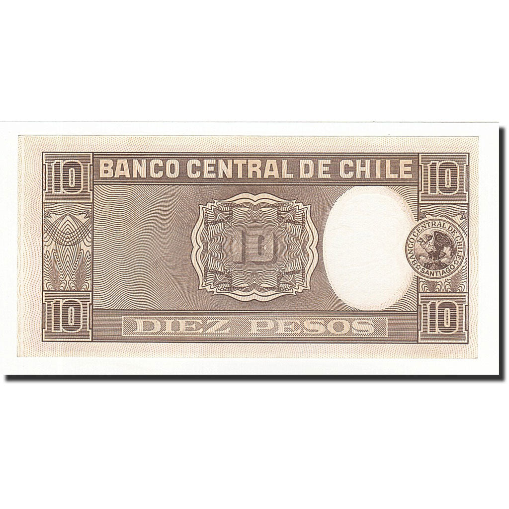 Chile, 10 Pesos = 1 Condor, Undated (1958-59), KM:120, UNC(65-70)