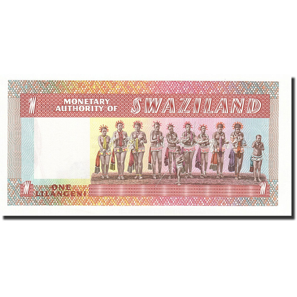 Banknote, Swaziland, 1 Lilangeni, Undated (1974), KM:1a, UNC(65-70)