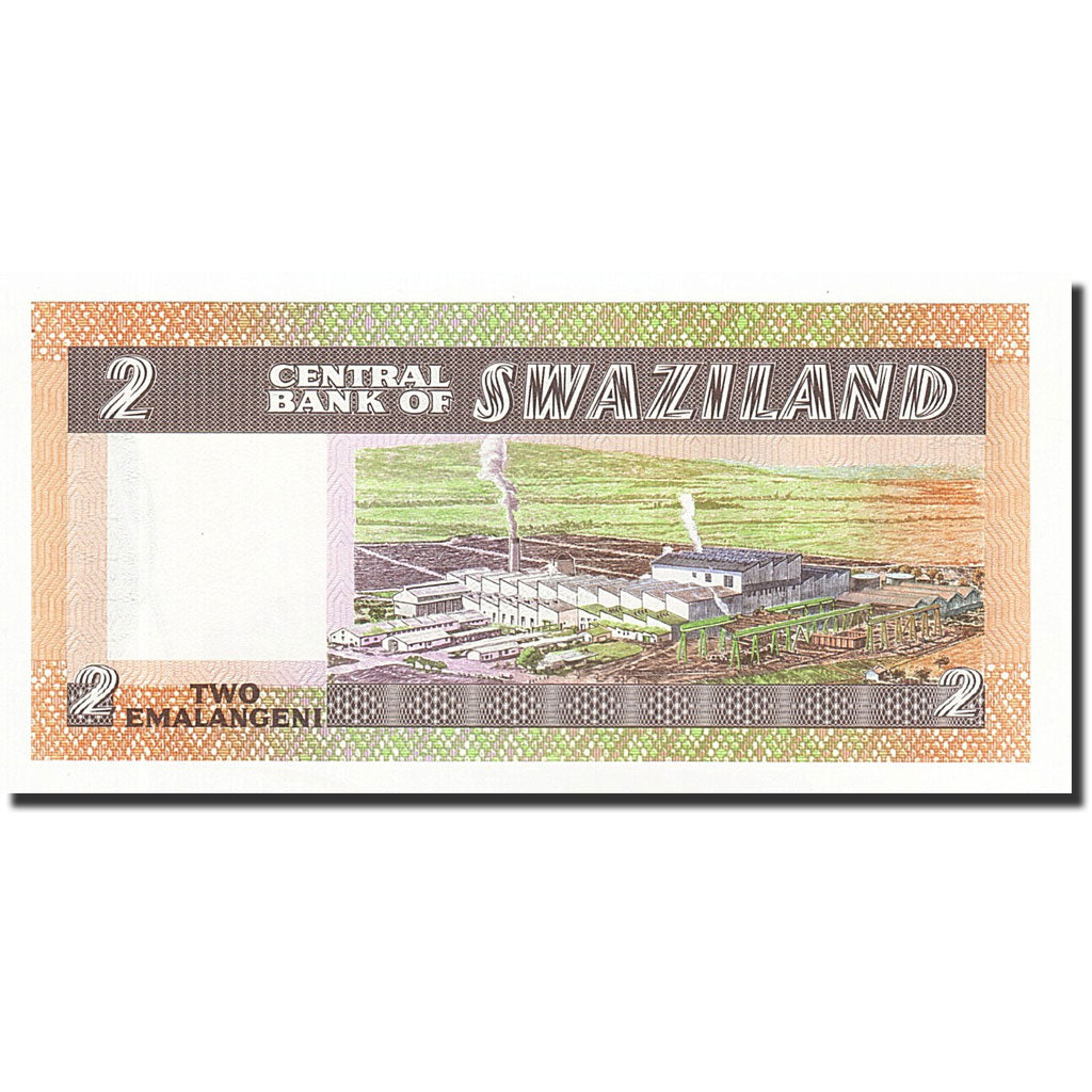 Banknote, Swaziland, 2 Emalangeni, UNDATED (1984), KM:8b, UNC(65-70)